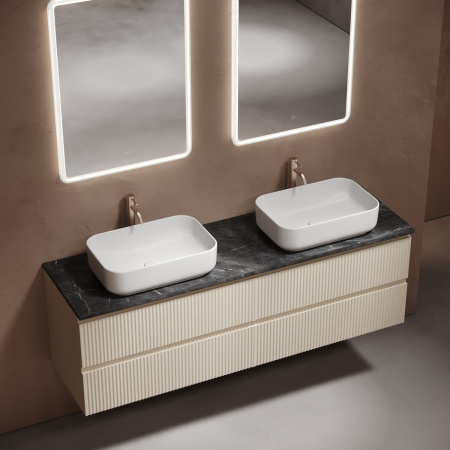 Столешница Sancos TT160A1X 160х50 накладная цвет серый